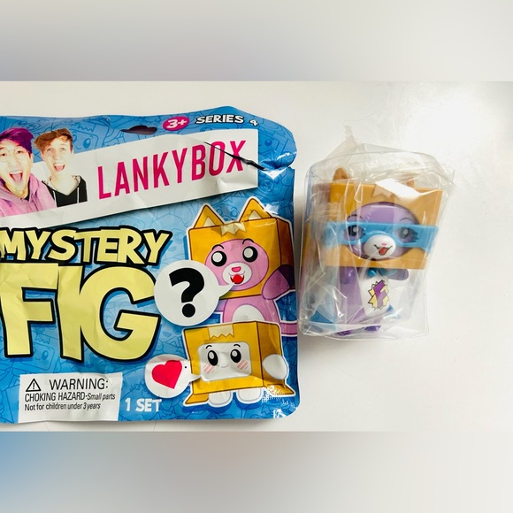 Lankybox Series 4 set of 5 Figurines. BRAND NEW! STILL IN PLASTIC WRAPPING! - Picture 4 of 9